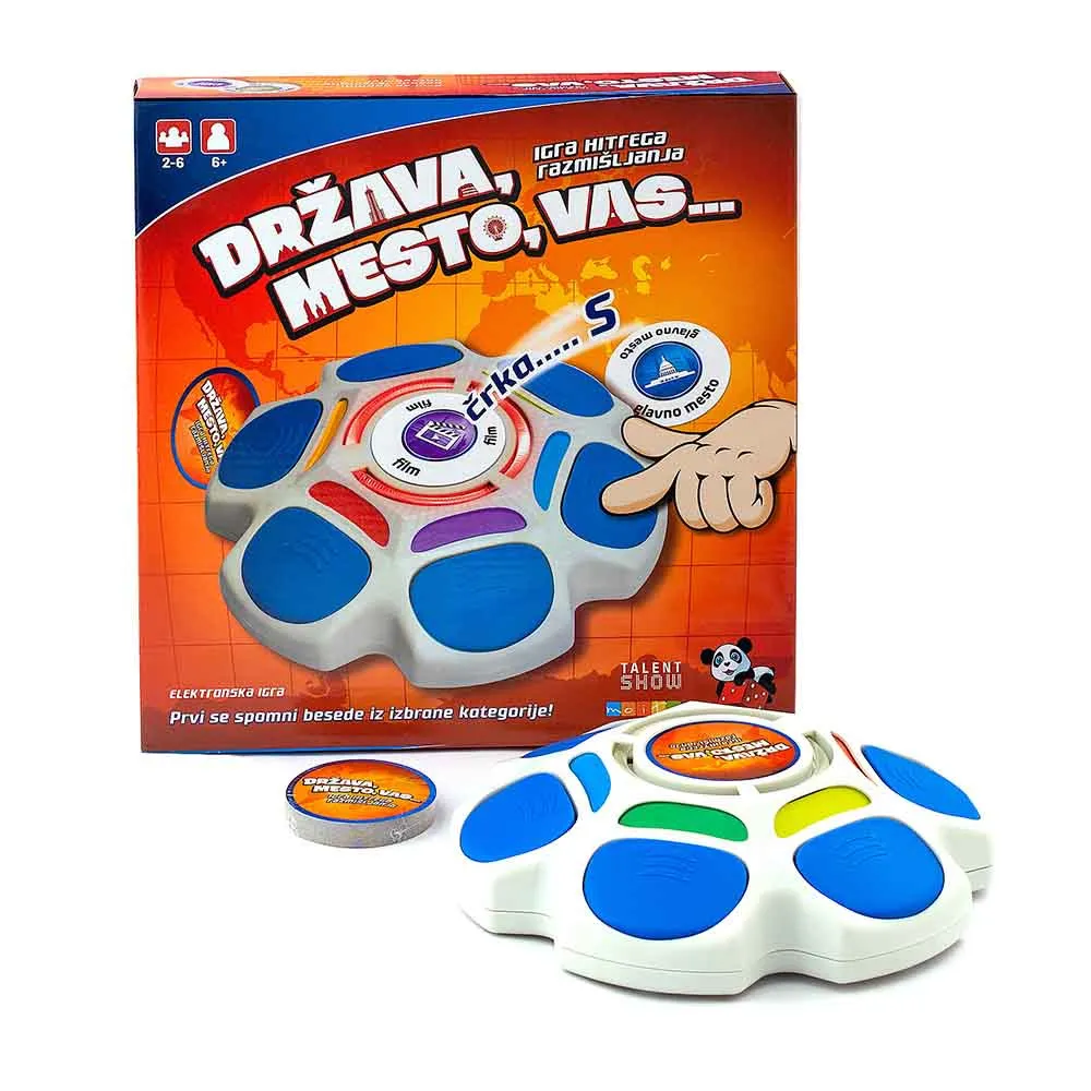 Država mesto vas družabna igra 