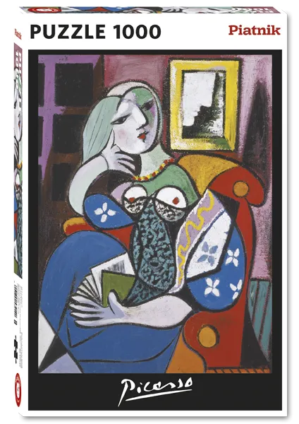 Piatnik puzle Picasso Ženska s knjigo 