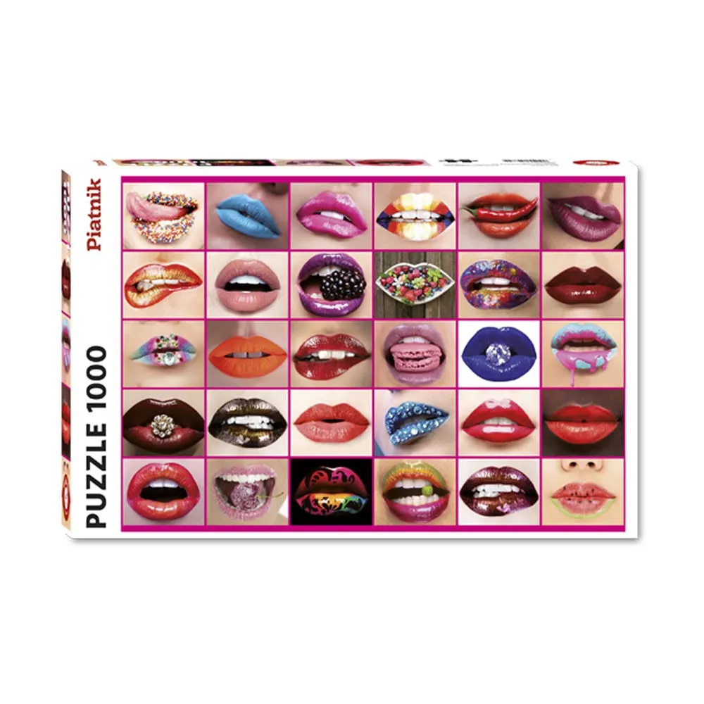 Piatnik sestavljanka ustnice 1000 kos 