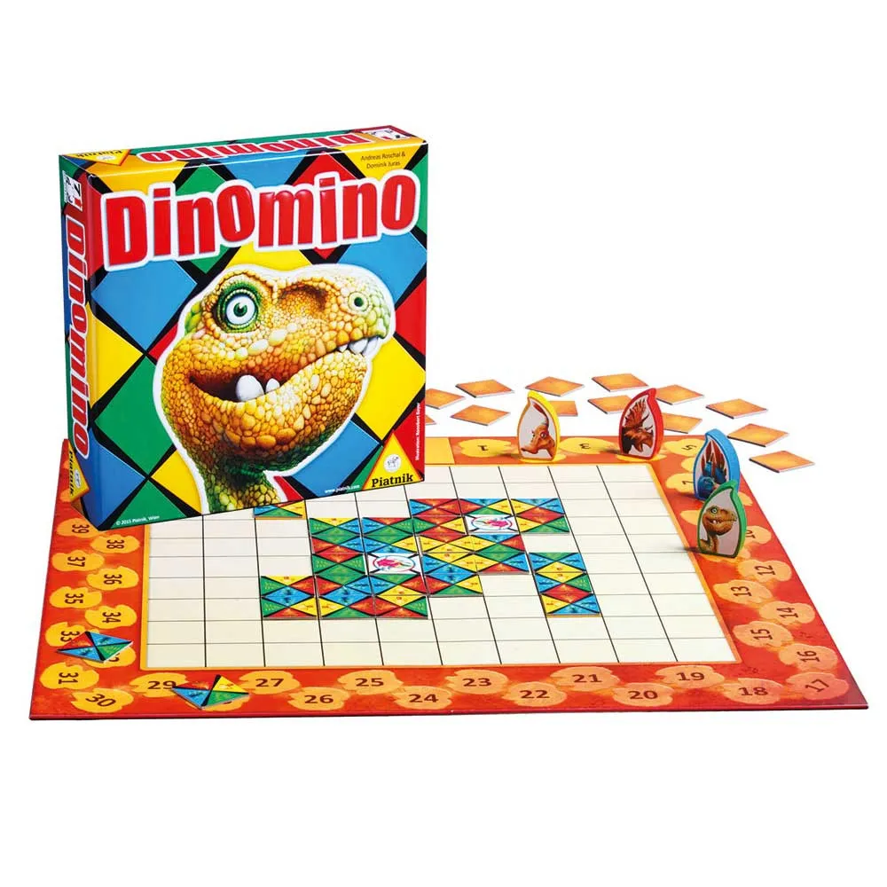 Piatnik družabna igra Dinomino 