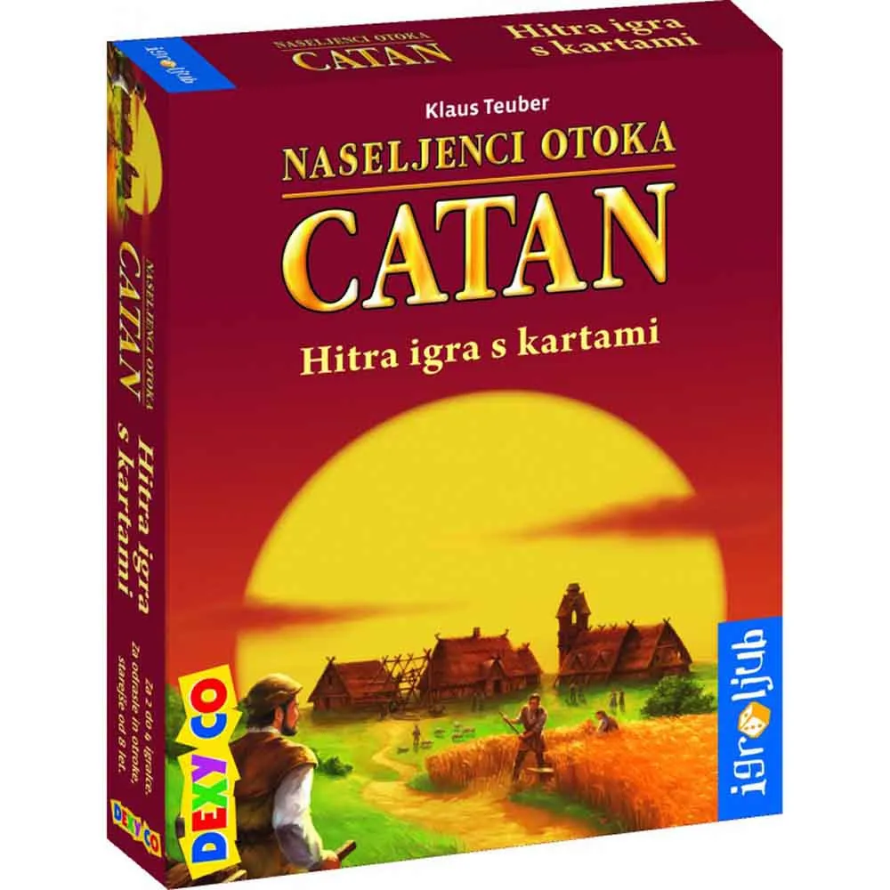 Catan hitra družabna igra s kartami 