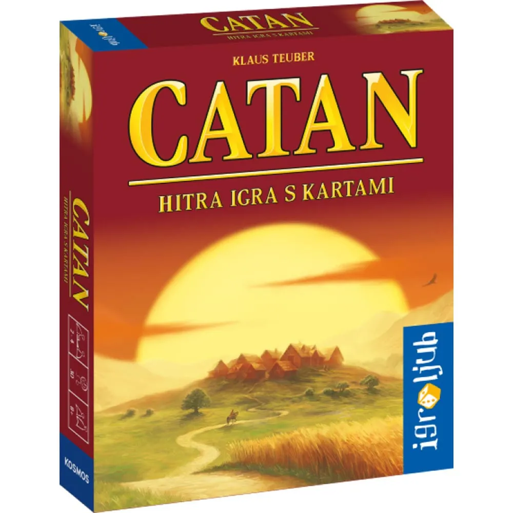 Catan hitra družabna igra s kartami 