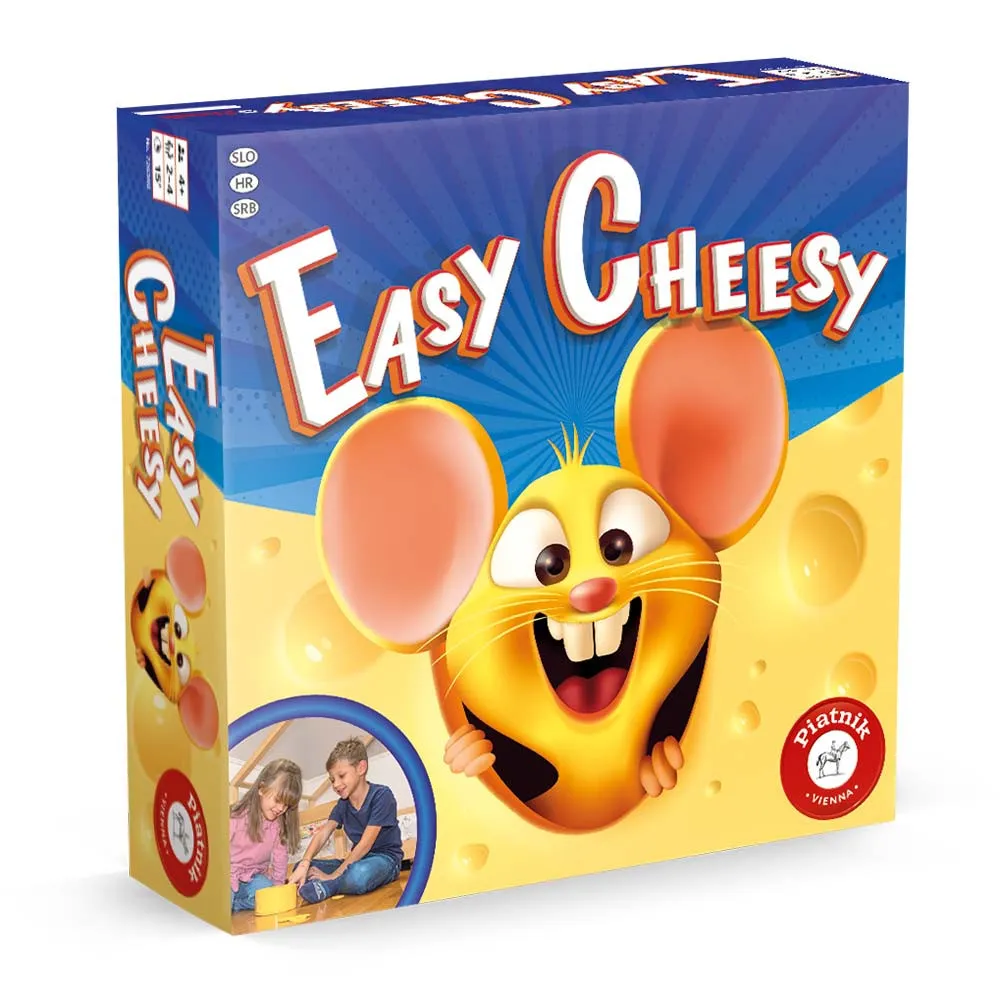 Piatnik družabna igra Easy Cheesy 