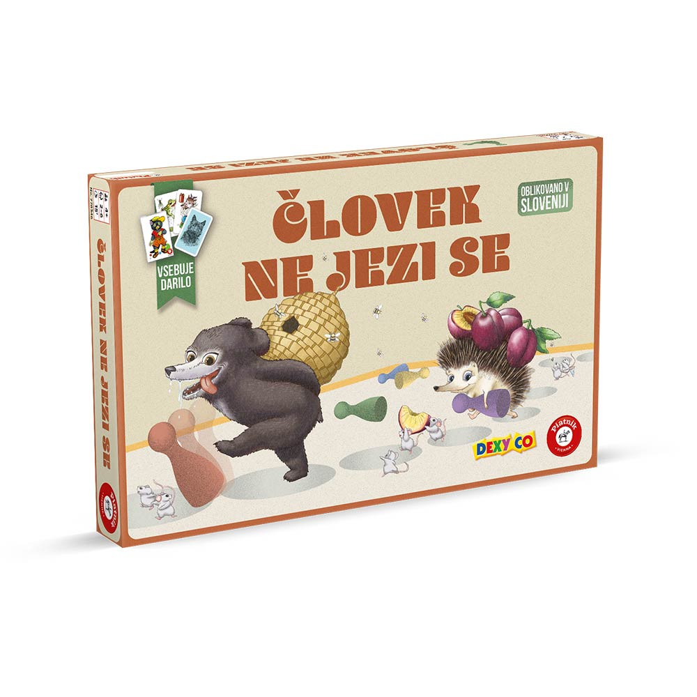 Piatnik Človek ne jezi se za 4 ali za 6 