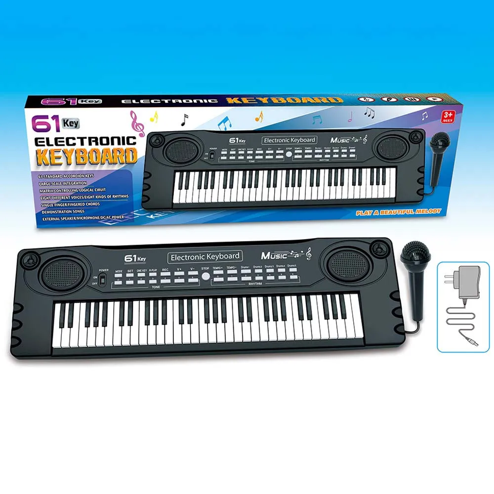 Klaviatura s 61 tipkami in mikrofonom 