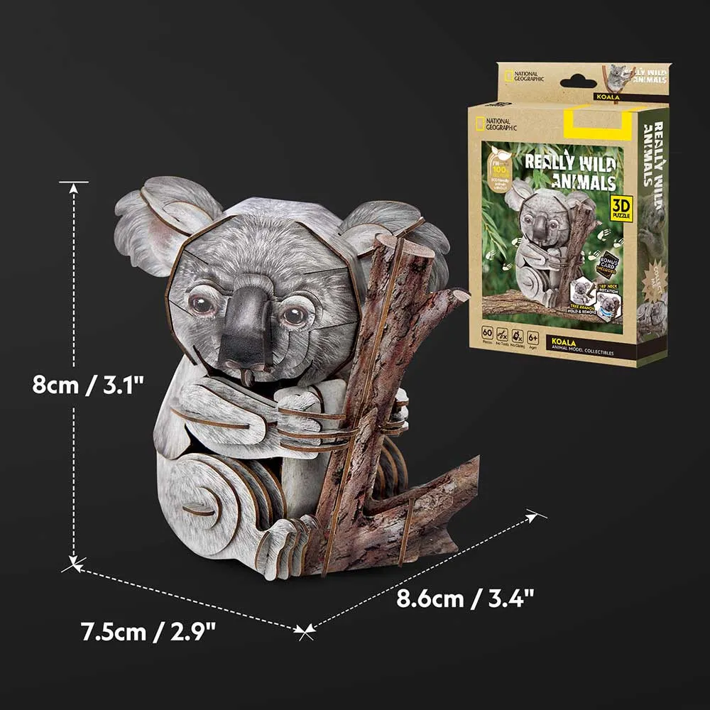Cubicfun 3D puzle koala 