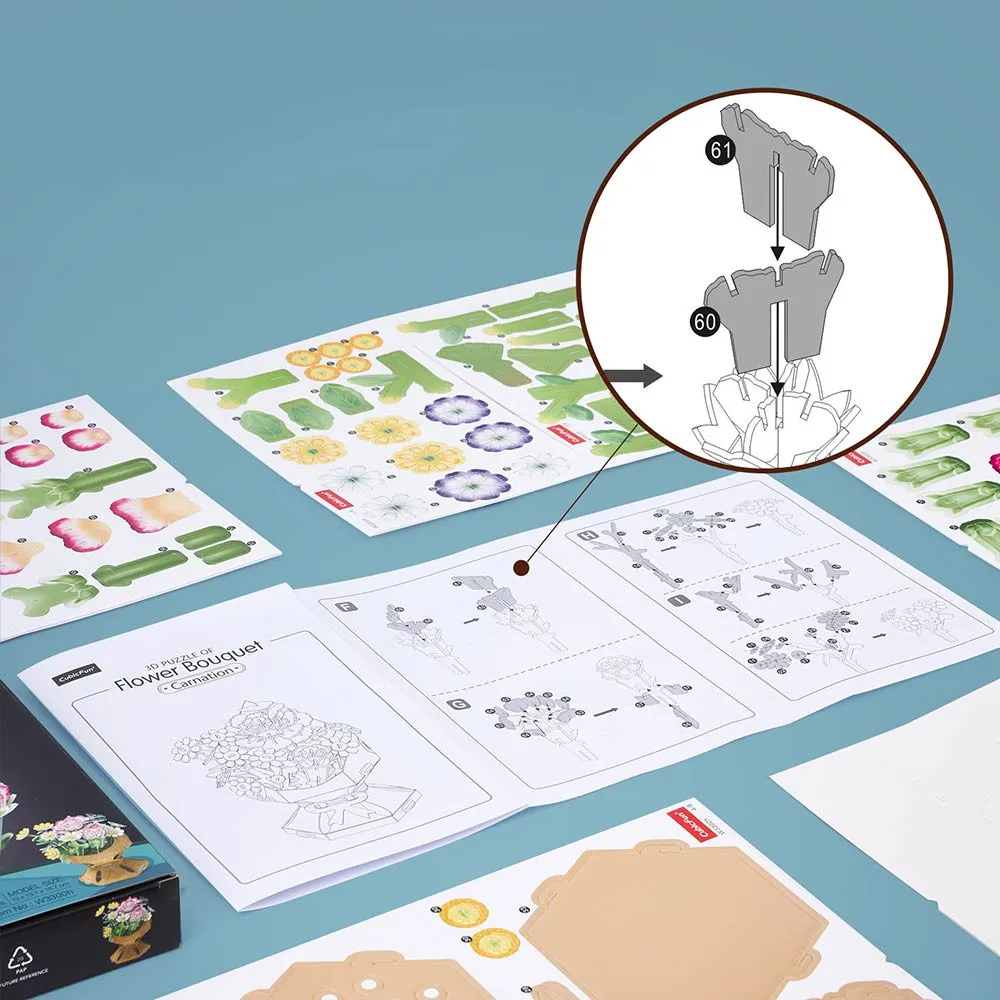 Cubicfun 3D puzle šopek nagljev 