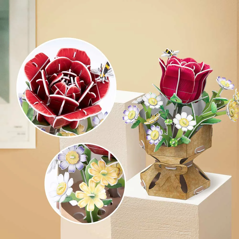 Cubicfun 3D puzle šopek z vrtnico 