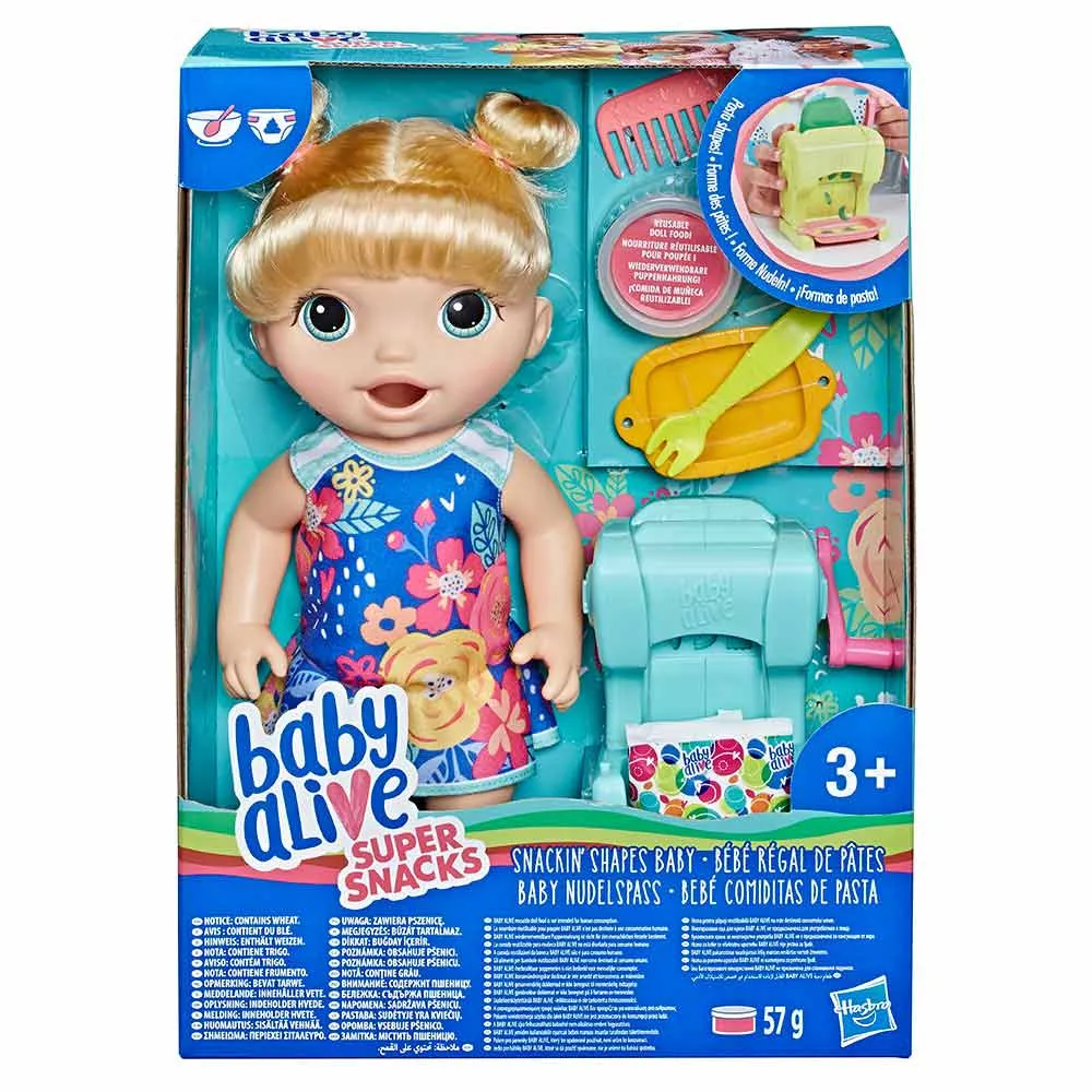 Baby Alive punčka oblikuj prigrizke 