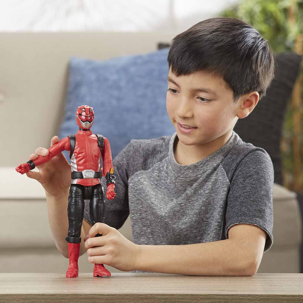 Power Rangers figura Rdeč Ranger 30cm 