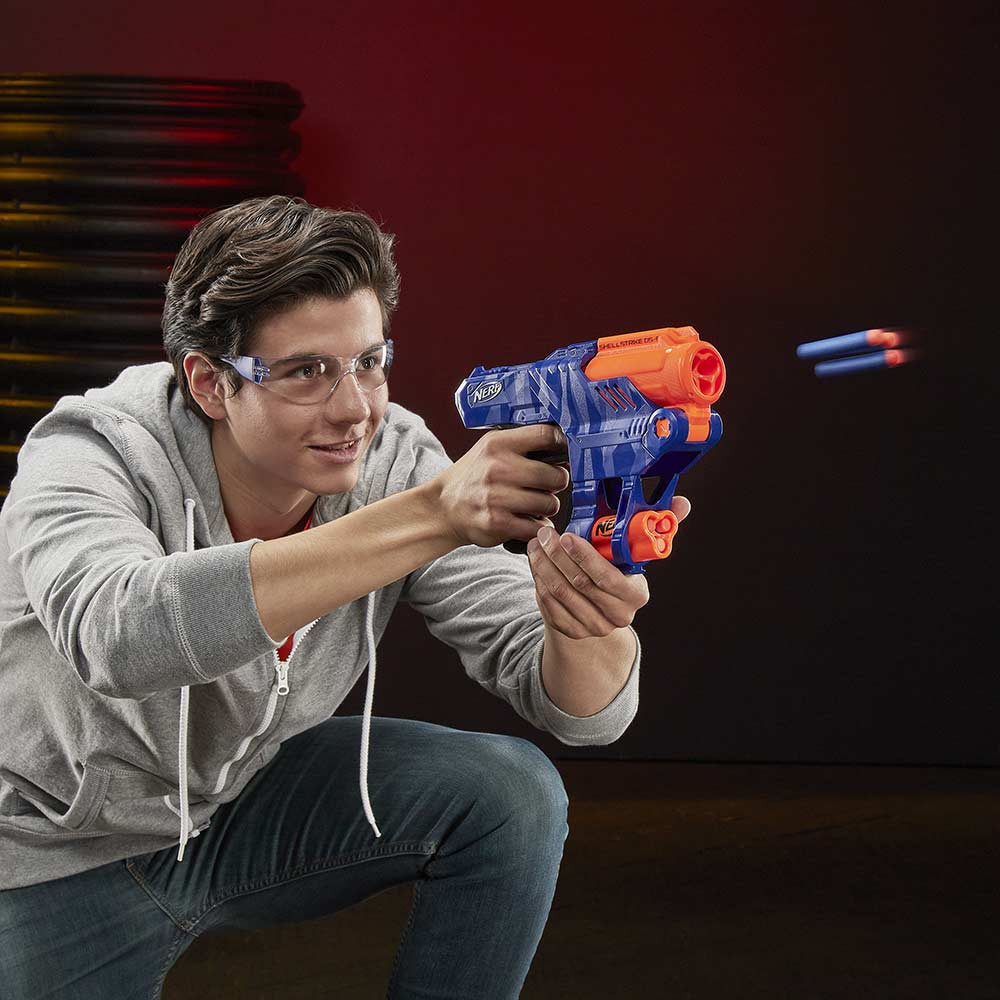 Nerf Elite Shellstrike DS6 ročni metalec 