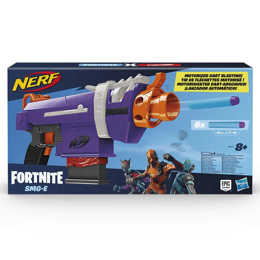 Nerf Fortnite SMG-E ročni metalec 