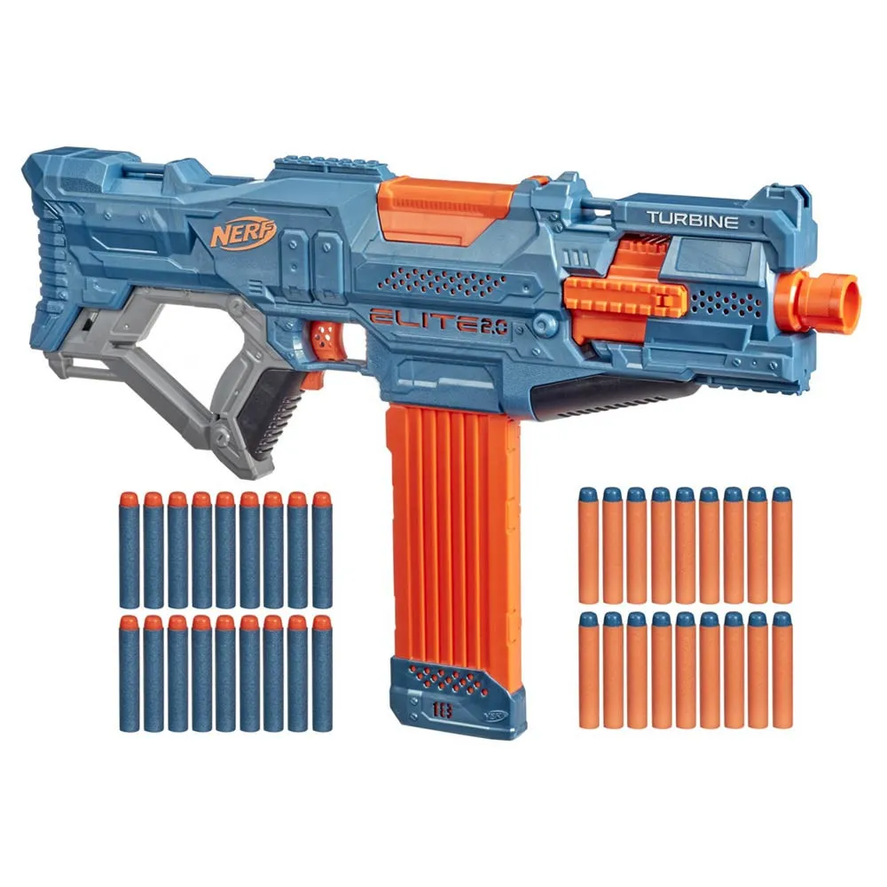 Nerf Elite 2.0 Turbine CS-18 metalec 