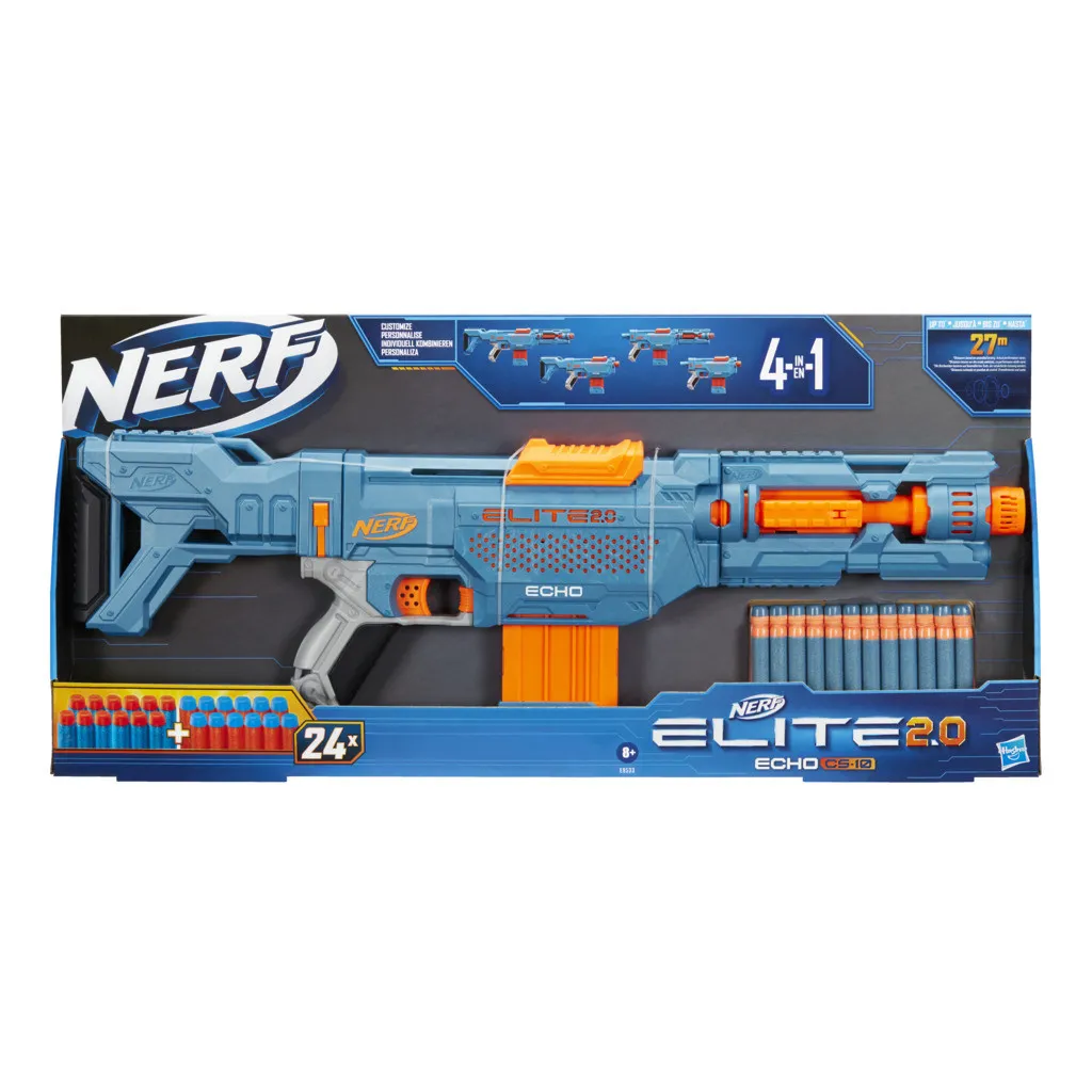 Nerf Elite 2.0 Echo CS 10 ročni metalec 