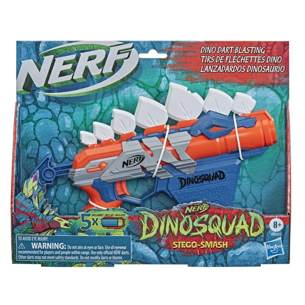 Nerf Dino Squad Stegosmash metalec 