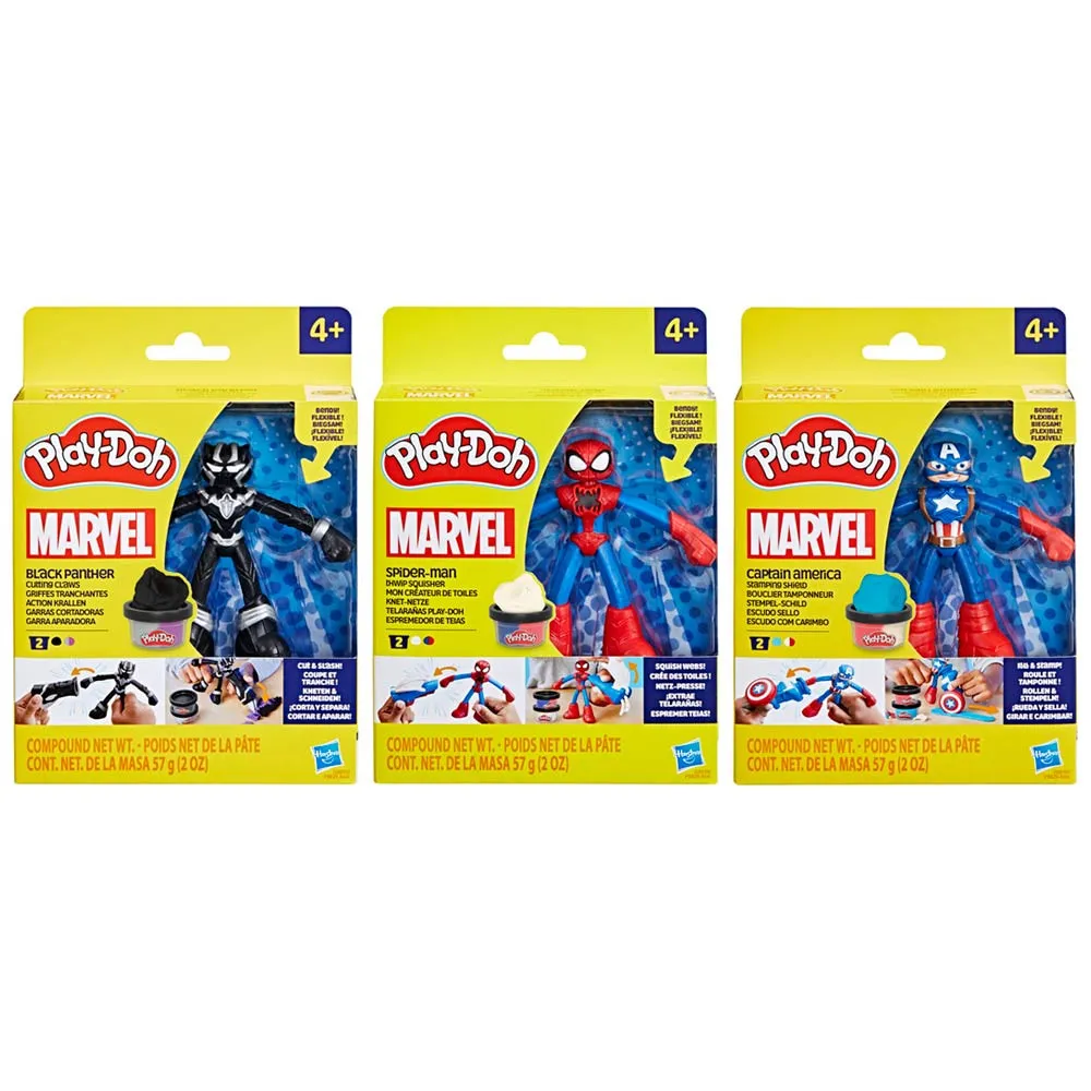 Play-Doh Marvel junaki ast 