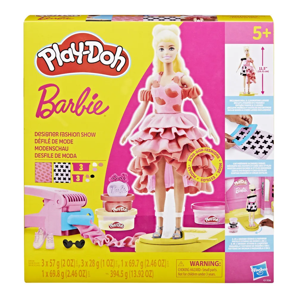Play-Doh Barbie ustvarjalna modna revija 