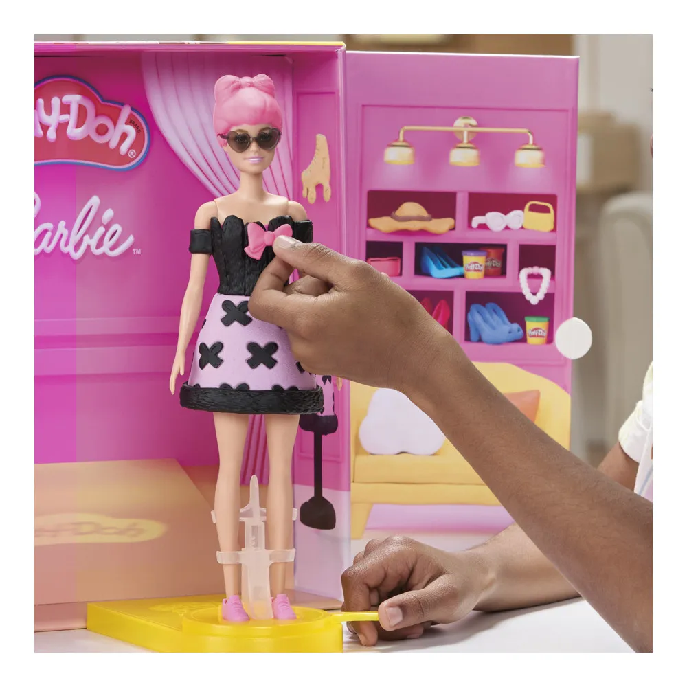 Play-Doh Barbie ustvarjalna modna revija 