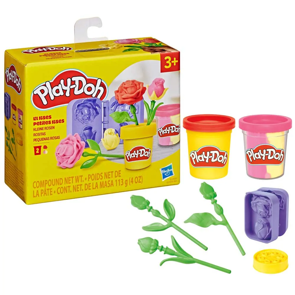 Play-Doh ustvarjalni set pisane rože ast 