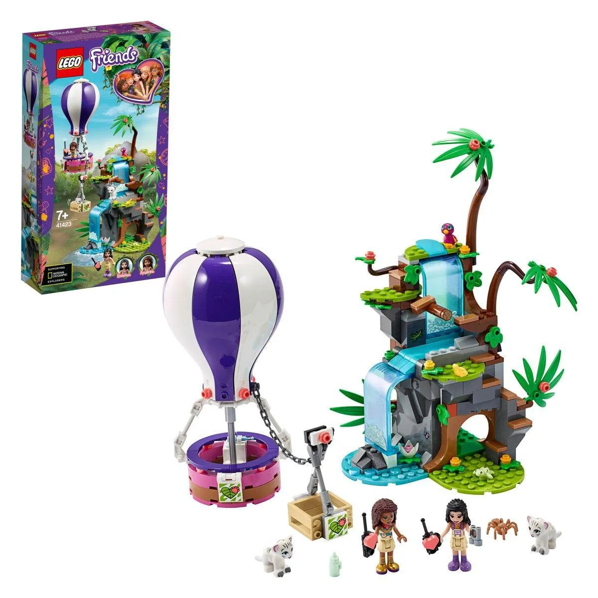 LEGO Friends Džungelsko reševanje tigra 