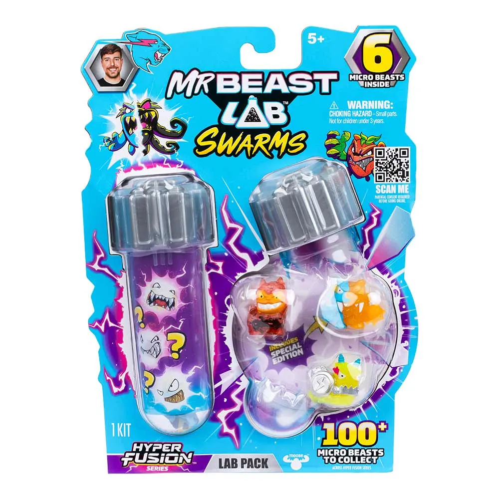 Mr.Beast lab Swarms set 6 figur 
