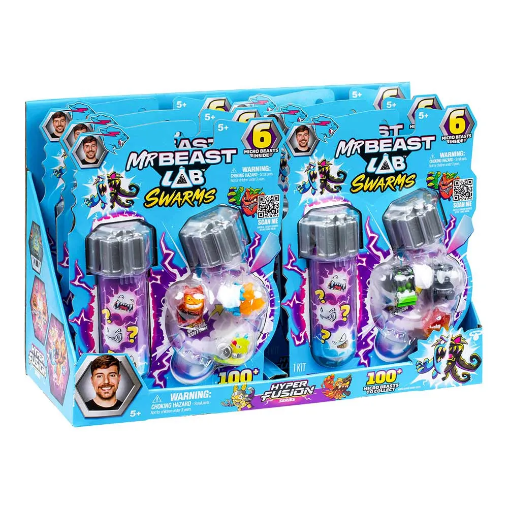 Mr.Beast lab Swarms set 6 figur 