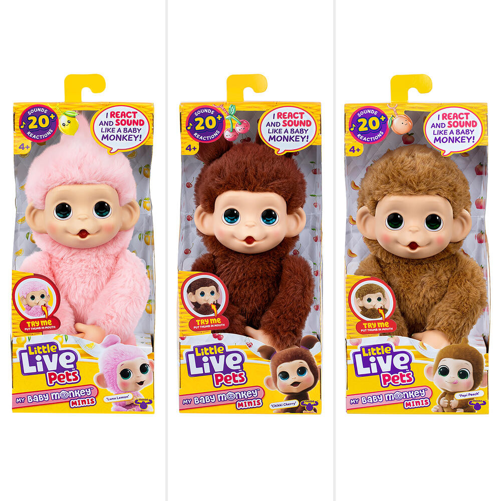 Little Live Pets moja mini opica izbirno 