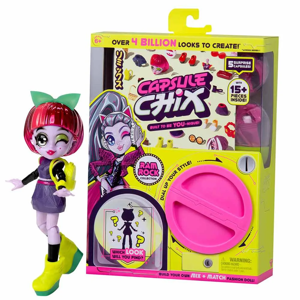 Capsule Chix Ram Rock lutka 