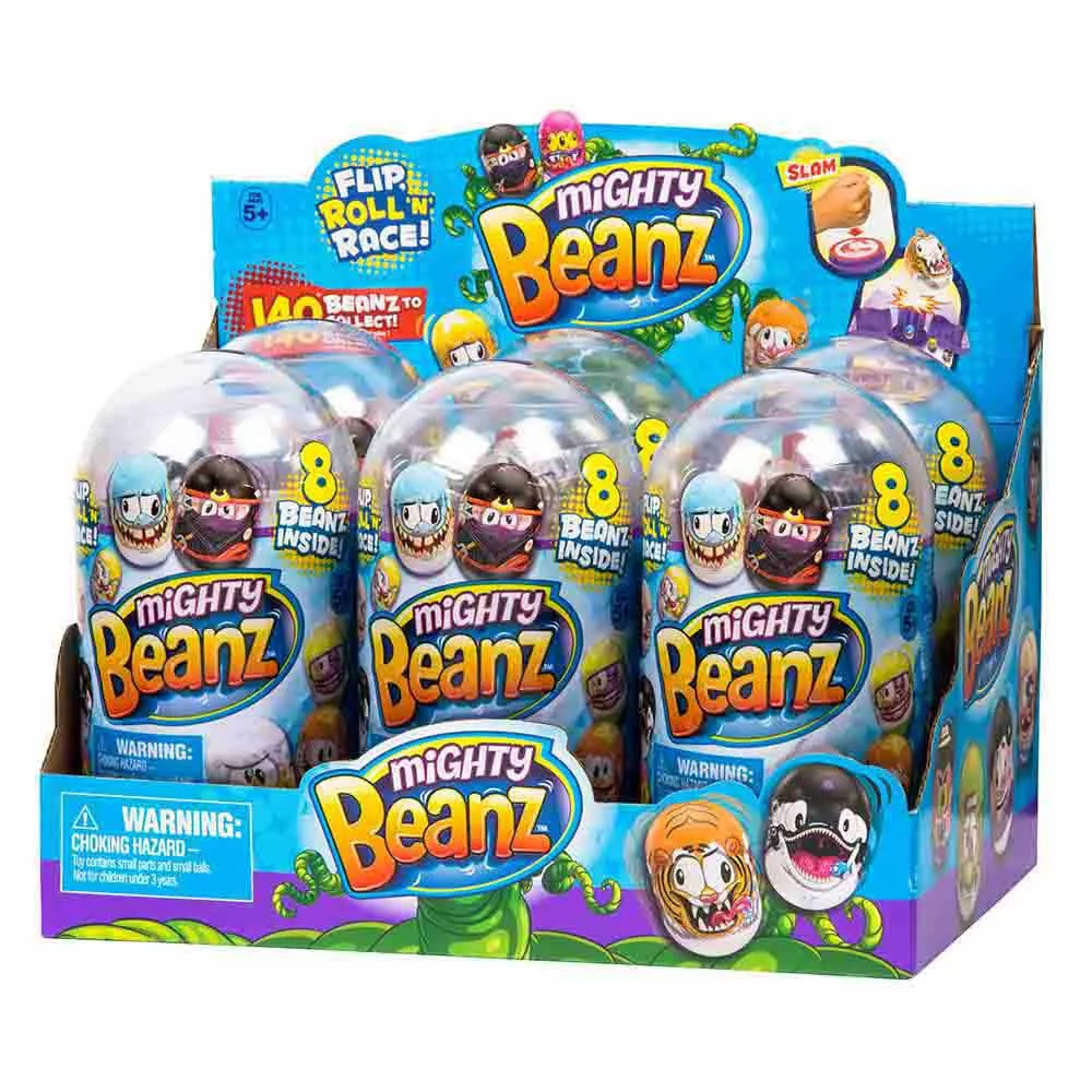 Mighty Beanz udarna kapsula 8 fižolčkov 