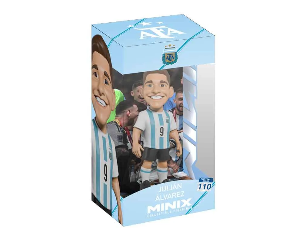 Minix World Cup figura Julián Álvarez 12 