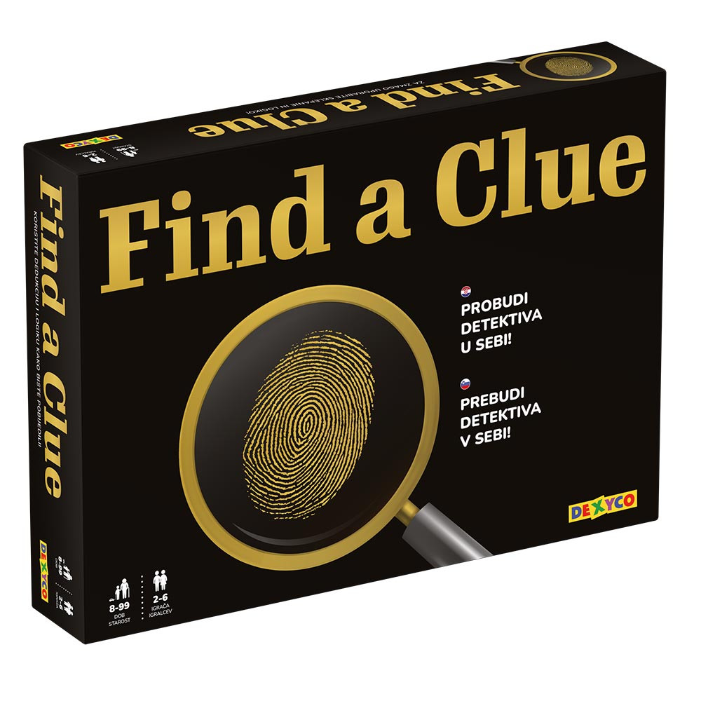 Družabna igra Find a Clue SLO/CRO 