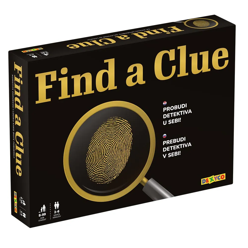 Družabna igra Find a Clue SLO/CRO 
