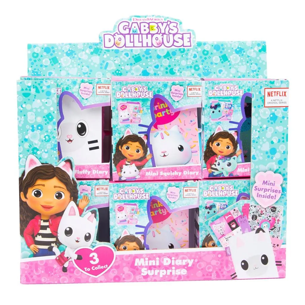 Gabbys Dollhouse Mini dnevnik asst 