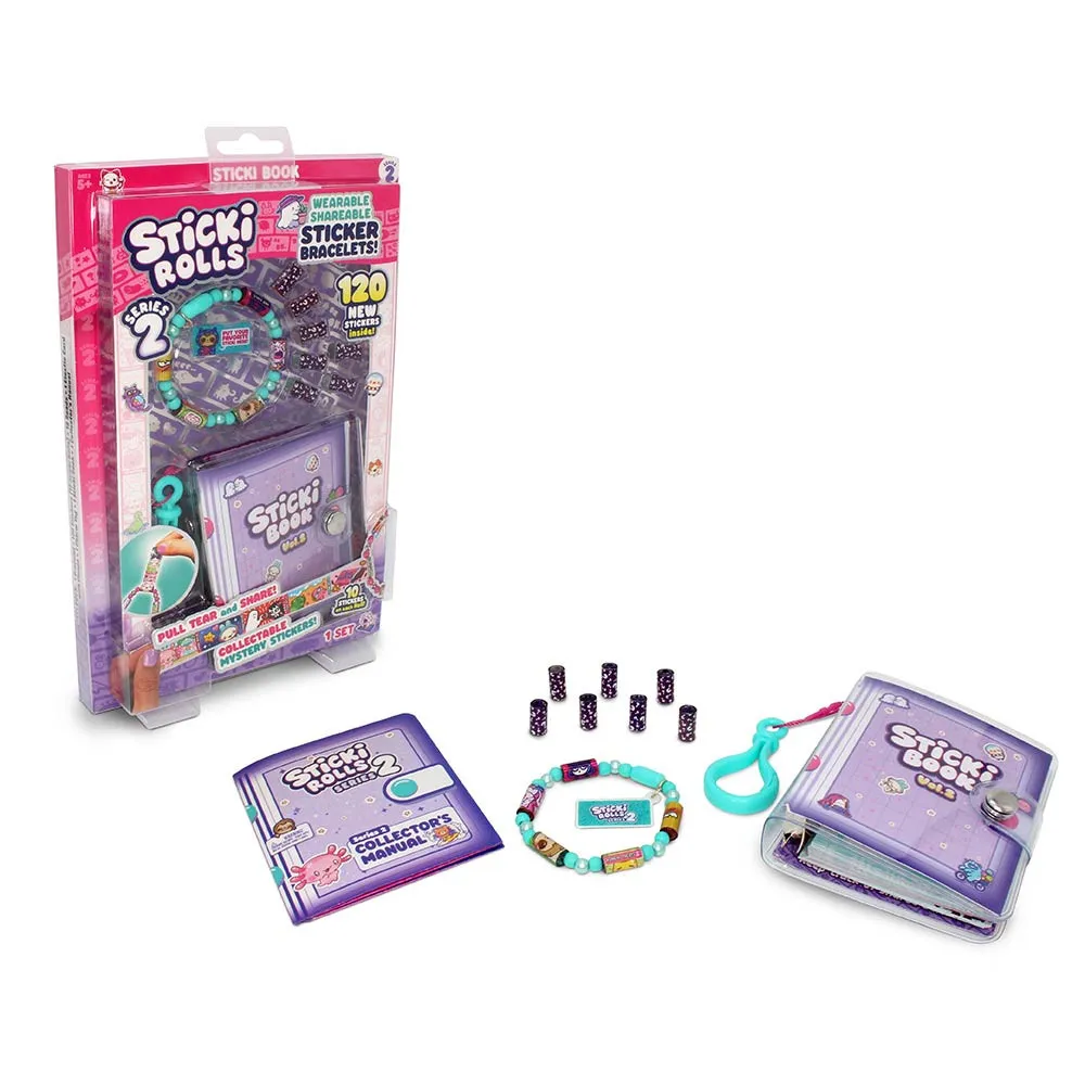 Sticki Rolls Sticki Book set knjižica 