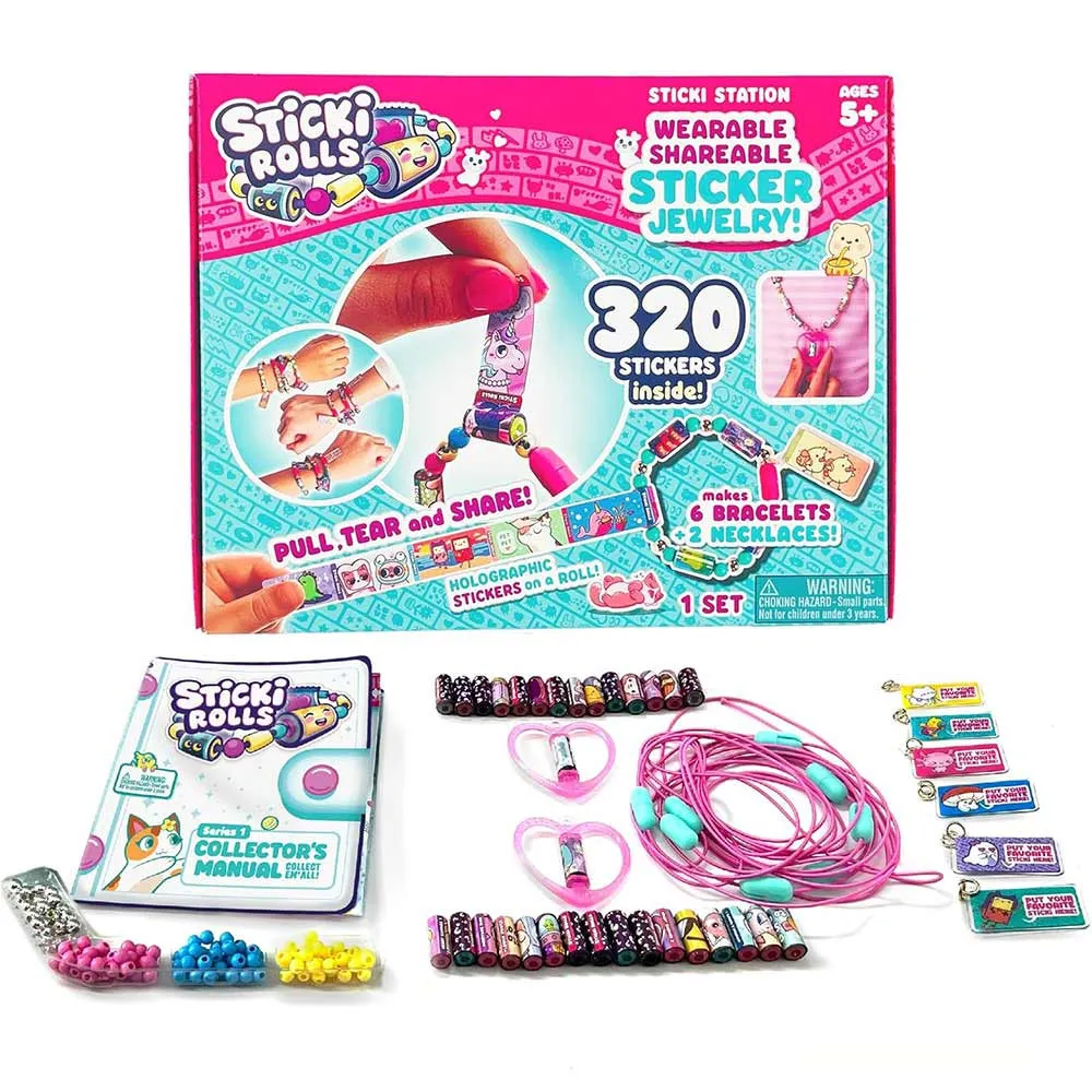 Sticki Rolls DIY set nakit z nalepkami 