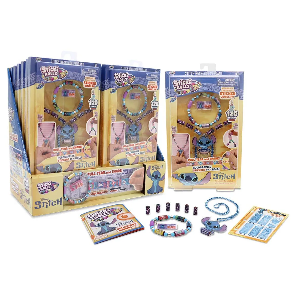 Stitch Sticki Rolls set z obeskom Stitch 