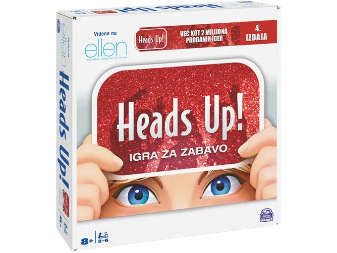 Družabna igra Heads Up 