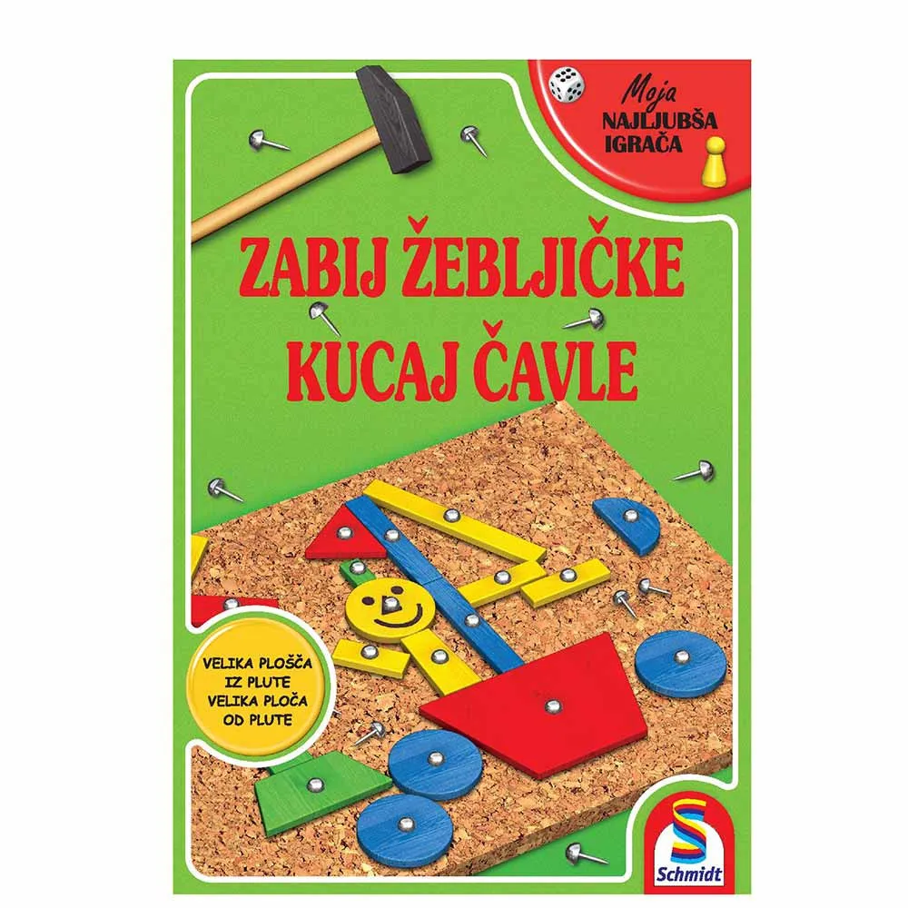 Schmidt družabna igra Zabij Žebljičke 