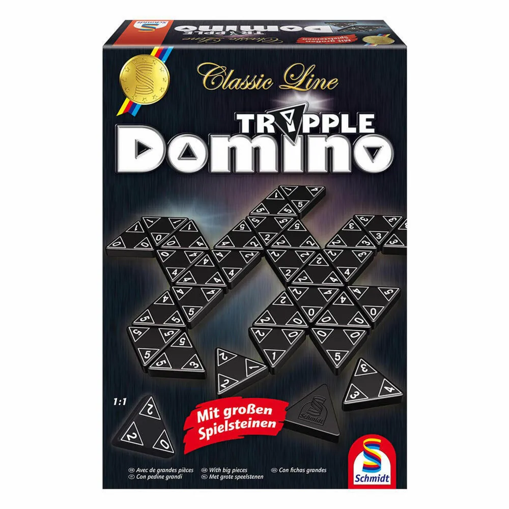 Schmidt družabna igra Trojna domina 