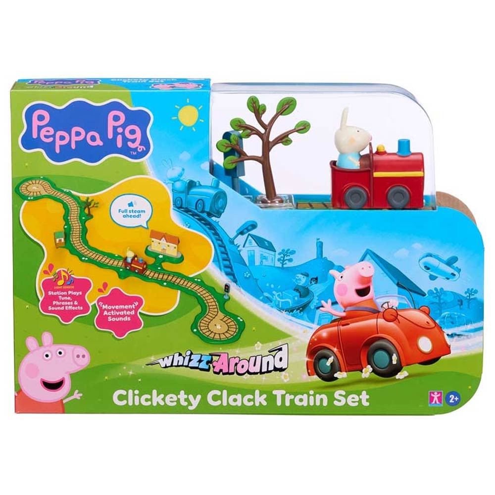 Pujsa Pepa Whizz Around igralni set vlak 