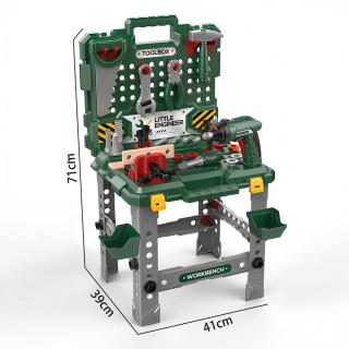 Delovna miza z orodjem 67-delni set 