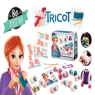 Buki BeTeens ustvarjalni set za pletenje 