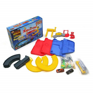 Burago City garaža z 2 avtočkoma 