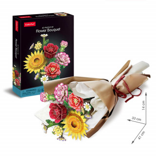 Cubicfun 3D puzle šopek rož 