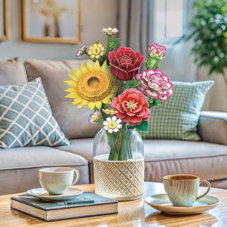 Cubicfun 3D puzle šopek rož 