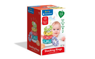 Clementoni Baby piramida iz obročkov 