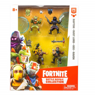 Fortnite set 4 figur z dodatki 