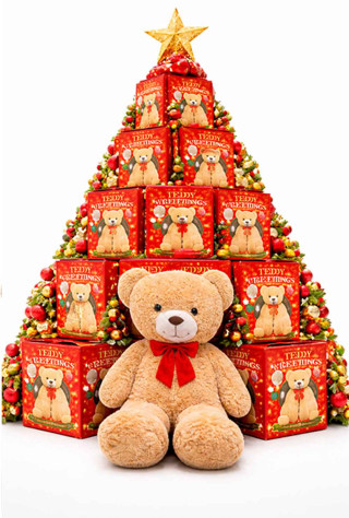 Teddy Greetings plišast medo 1,2m ast A 