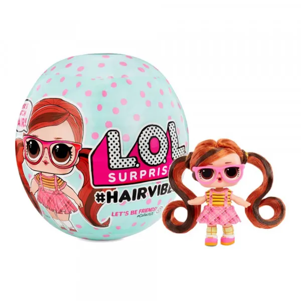 LOL krogla presenečenja Hairvibes Tots 