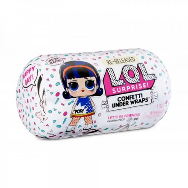 LOL krogla presenečenja konfeti wraps 